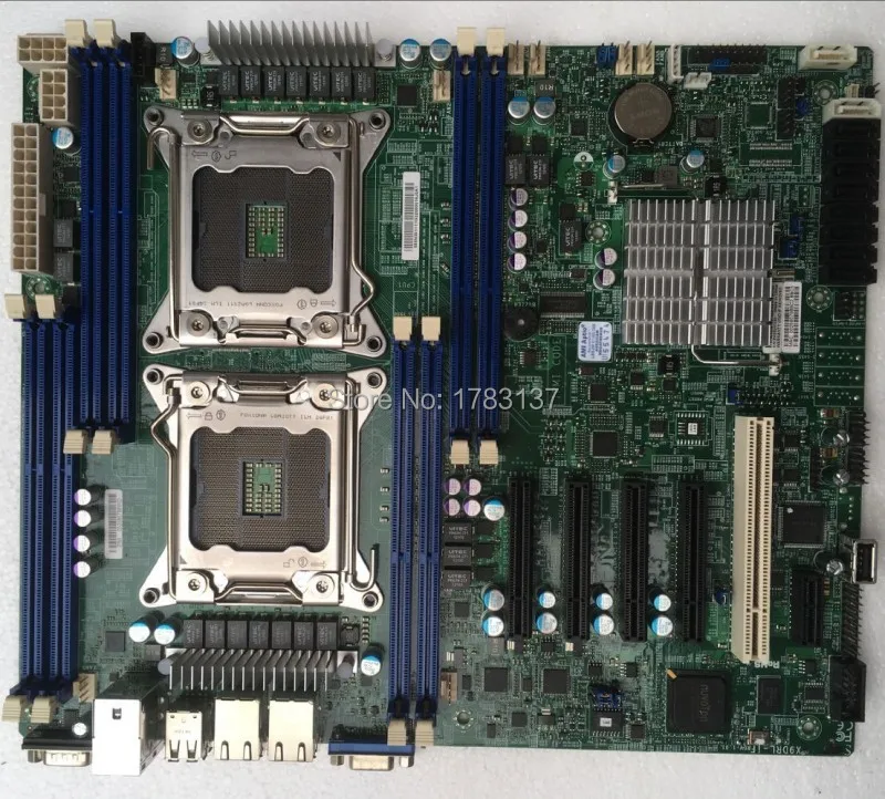 X9DRL iF Серверная плата X79 LGA 2011 поддержка E5 2600 V2 протестирована|Материнские платы| |