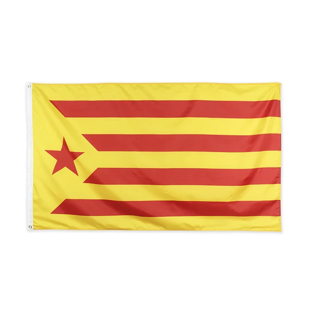 Jisper магазин 60*90 см, 90*150 см 120*180 см Испания Каталонии флаг