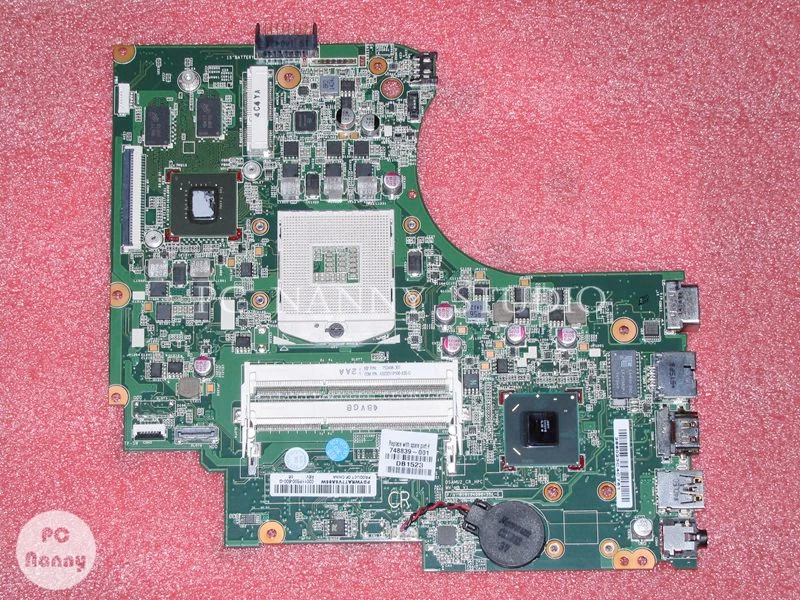 NOKOTION 748839-001 материнская плата для ноутбука HP 15 15-D 250 G2 основная w/ NVIDIA 820M HM76