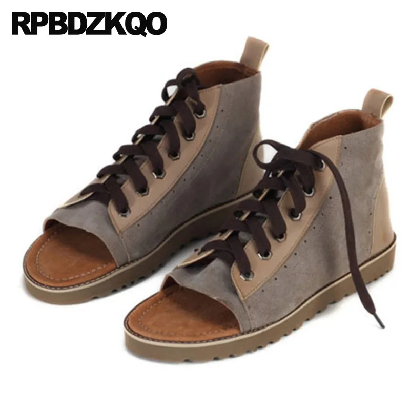 

Beach Sneakers Native 2019 Men Sandals Leather Summer Casual Boots Designer Italian Genuine Open Toe Sport Luxury Flat Shoes