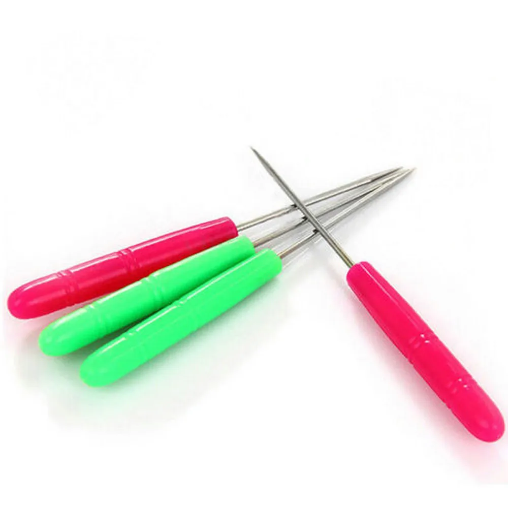 

Cake Decoration Awl Pick Needle Random Plastic Handle Steel Cone Sewing Cone Needle Model Tool Icing Making Cake Auxiliary Tools