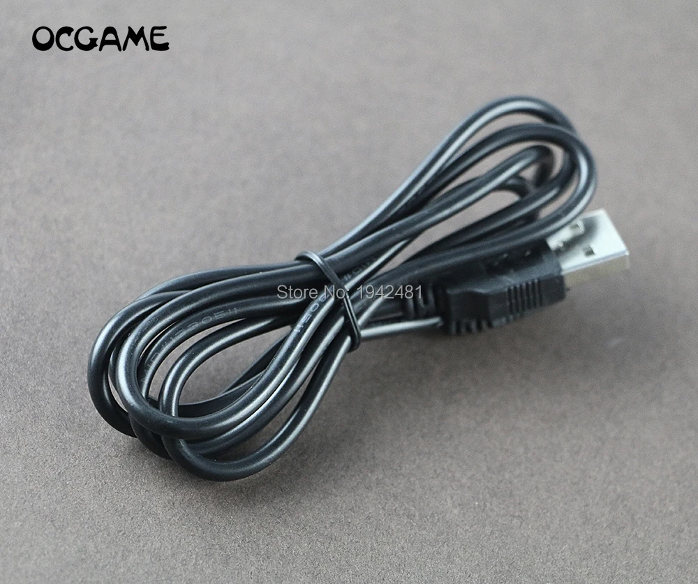

OCGAME 1m 1.8m 3m USB Power Charger Charging Cable Cord For Playstation 3 For PS3 Controller Accessories Black