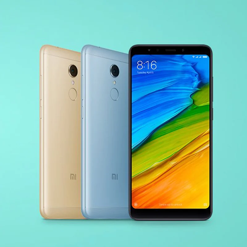 Смартфон Xiaomi Redmi 5 с глобальной версией 3 ГБ 32 18:9 полный экран 7 дюйма HD дисплей