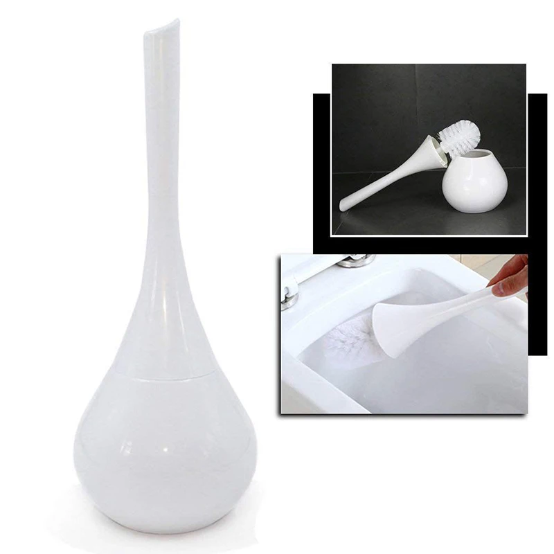 Creative European Bathroom Bathroom Toilet Brush Set Vase style-2