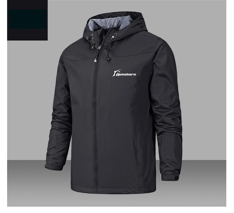 Mulheres dos Homens com Capuz à Prova de Vento à Prova Esportes ao ar Queshark Dwindproof Água Escalada Caminhadas Jaquetas Ciclismo Windcoat Livre Camada Cantor 8 Esporte e Lazer