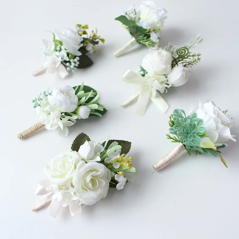 wedding boutonniere corsage groom  (2)