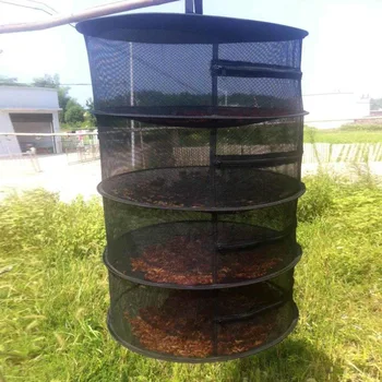 

4 Layers Herb Dryer Mesh Tray Drying Rack Buds Flowers Mesh Drying Net Hanging Herb Drying Net With Zippers