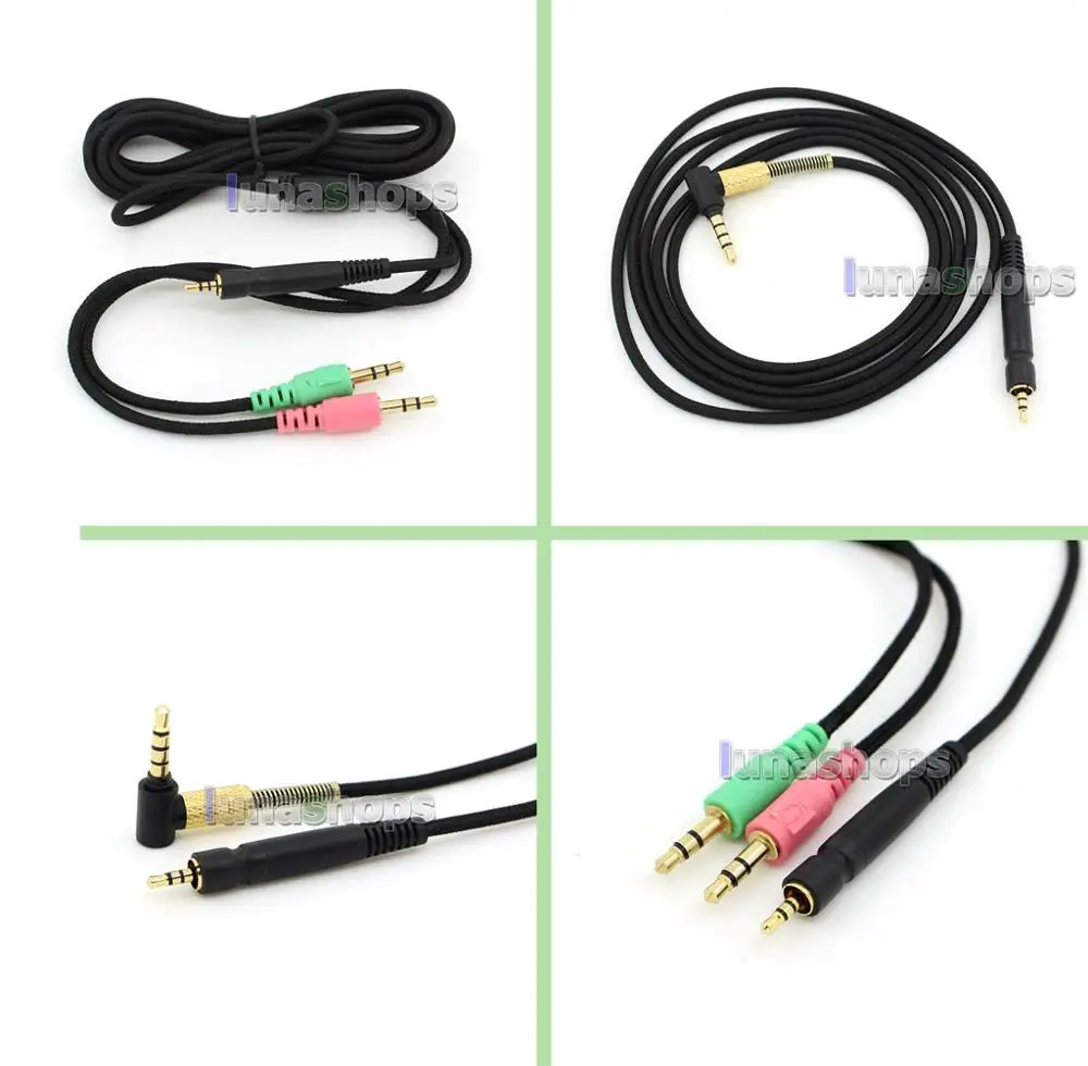 LN006436 3.5mm Audio Cable For Sennheiser G4me Game One Zero PC 373D GSP 350 500 600 Headset Headphone | Электроника