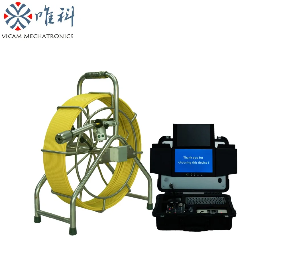 Buy VICAM 60m Fiberglass coaxial push rod cable CCTV