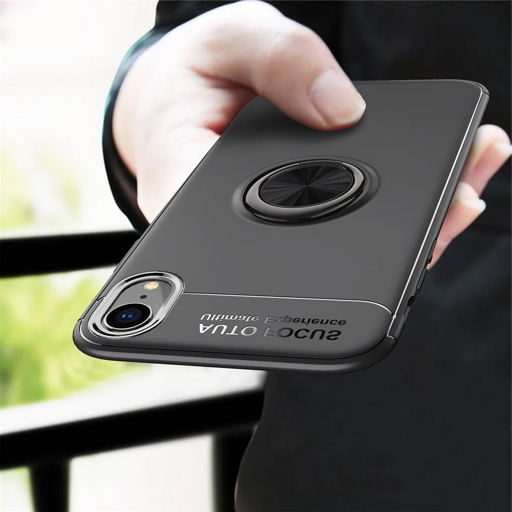 For iPhone X Xs Max XR Case Cover Luxury Shockproof Soft TPU Silicone Back Funda Coque Phone | Мобильные телефоны и