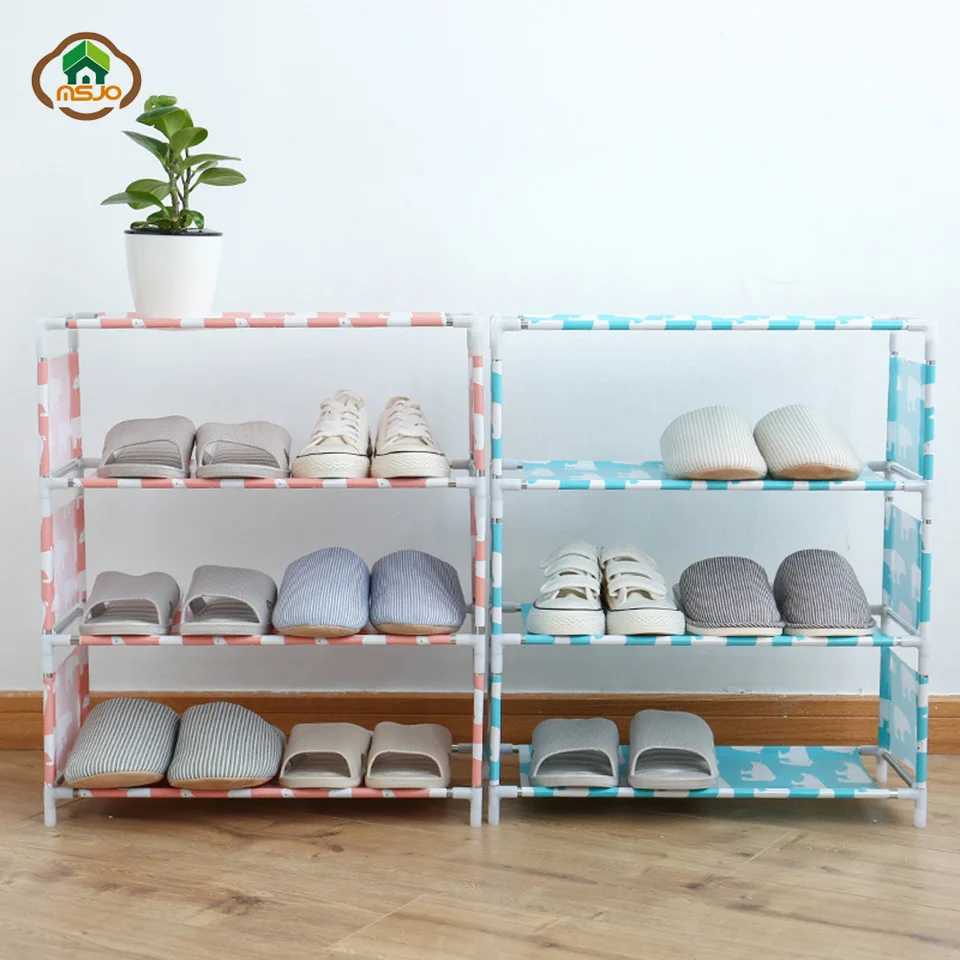 Msjo 3 تيير التخزين رف الأحذية غير المنسوجة النسيج حامل مُنظِم سهلة تجميع باب خزانة الأحذية الرف المنزل الأثاث Msjo 3 تيير التخزين رف الأحذية غير المنسوجة النسيج حامل مُنظِم سهلة تجميع باب خزانة الأحذية الرف المنزل الأثاث