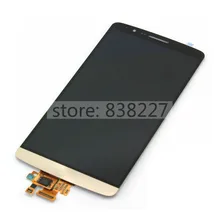 For LG G3 F400 F400S F400K F400L LCD Display Digitizer Touch Screen +/- frame housing Assembly Replacement Parts