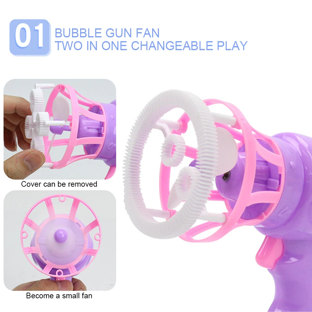 Инновационный два в одном автоматический пузырь машина звук и светильник пузырь пистолет красочный дуя пузырь игрушка для воды рождественский подарок