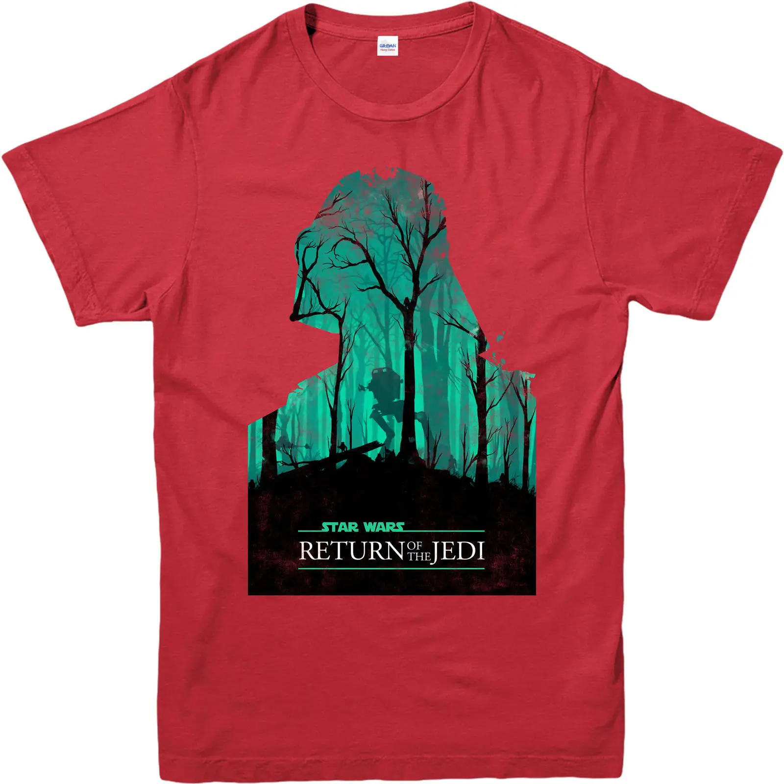 

Star Wars T-Shirt,Opera Franchise Mondo Return Of The Jedi,Adult and kids Sizes Youth Round Collar free shipping