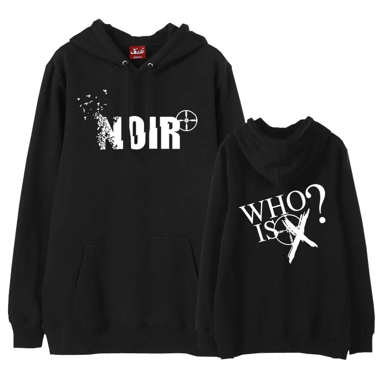 Bap b. a. p альбом noir, кто X такой же пуловер с рисунком флисовые толстовки для фанатов kpop осень зима толстовки