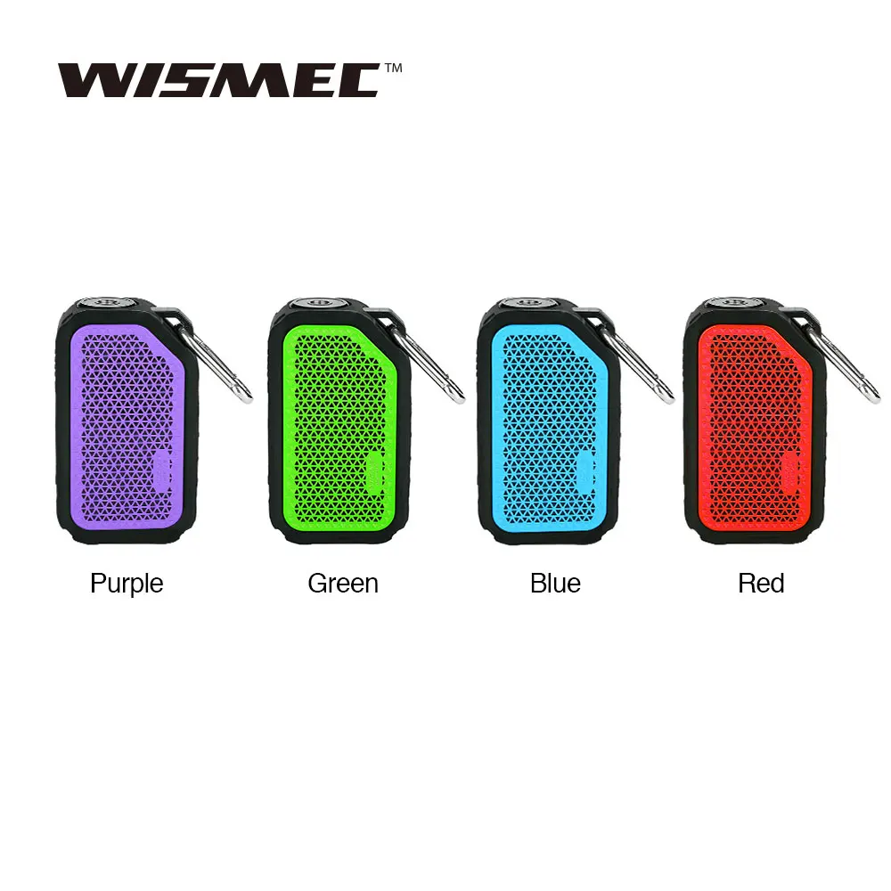 

New Color WISMEC Active Bluetooth Music TC Box MOD 2100mA with 80W Max Output Water-proof & Shock-proof Electronic Cigarette Mod