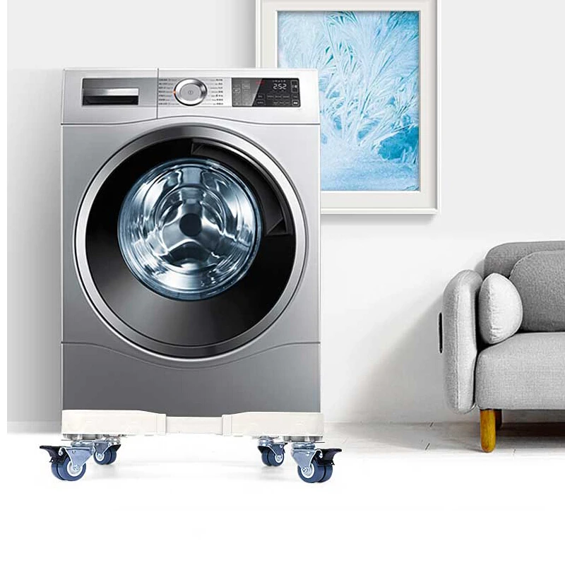 Adjustable Washing Machine Refrigerator Floor Stand Multi-functional Movable Base for Dryer Universal Machine Carriage Mount Adjustable Washing Machine Refrigerator Floor Stand Multi-functional Movable Base for Dryer Universal Machine Carriage Mount