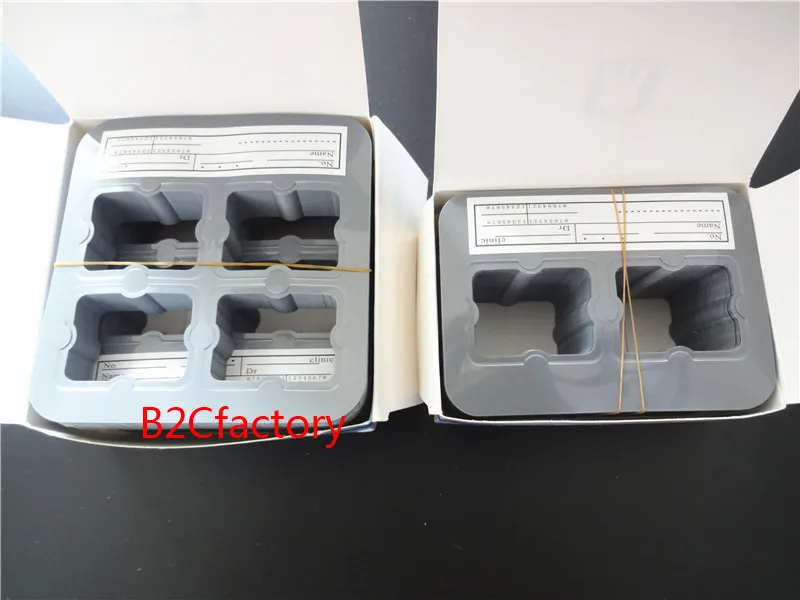 200pcs Dental Universal X Ray Film Mount Frame 100pcs 2holes & 100pcs 4