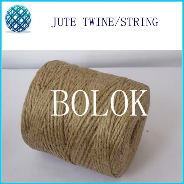 

2pcs/lot Natural jute twine (1.5mm)110yards/spool 2 ply twisted jute string,jute rope,jute cords