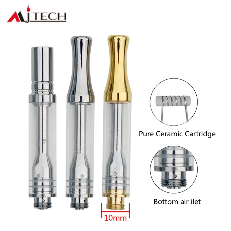 50pcs/Lot Empty Vape Pen Cartridges Thick Oil Pure Ceramic Coil Top Airflow Herb Vaporizer A1 Atomizer Disposable 50pcs/Lot Empty Vape Pen Cartridges Thick Oil Pure Ceramic Coil Top Airflow Herb Vaporizer A1 Atomizer Disposable