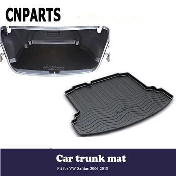 

CNPARTS For VW Sagitar 2006-2018 Car Styling Cargo Liner Rear Trunk Anti Slip Mat Pad Custom Boot Tray Waterproof Accessories