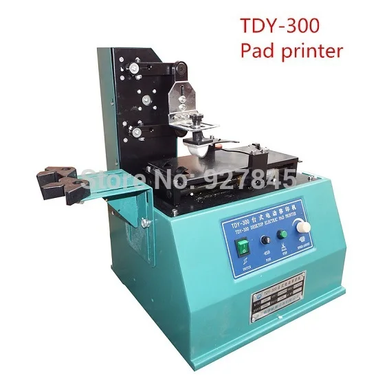 

220V 1PC TDY-300 Environmental Desktop Electric Pad Printer,round pad printing machine,ink printer wihtout plate