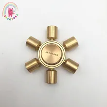 Металл Непоседа счетчик Tri-Spinner игрушка из металла EDC руки Spinner Для аутизма и СДВГ анти-стресс speelgoed стресс