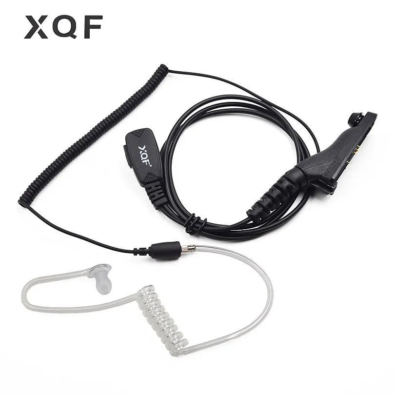 XQF Красивая PTT Air Акустическая трубка гарнитура наушники для Motorola DP4800 DP4801 MTP6550 APX7000