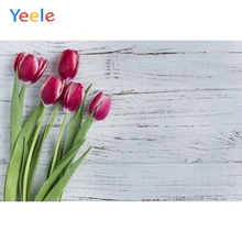 Wood Board Flower White Photography Backdrop Baby Kid Newborn Birthday Custom Vinyl Photographic Backgrounds For Photo Studio