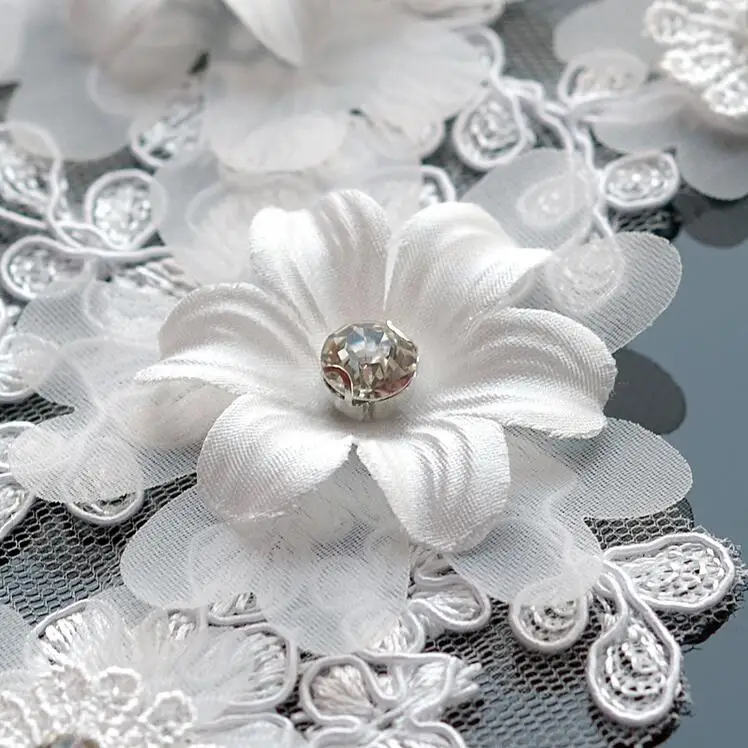 1 пара Кружевная аппликация для свадебных платьев|ivory lace applique|lace appliqueapplique diy |
