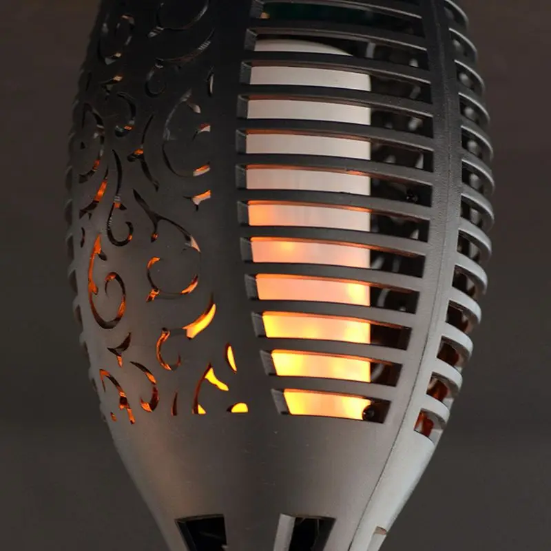Солнечный пламенный мерцающий Газон лампа светодиодный фонарь водонепроницаемый декор для сада