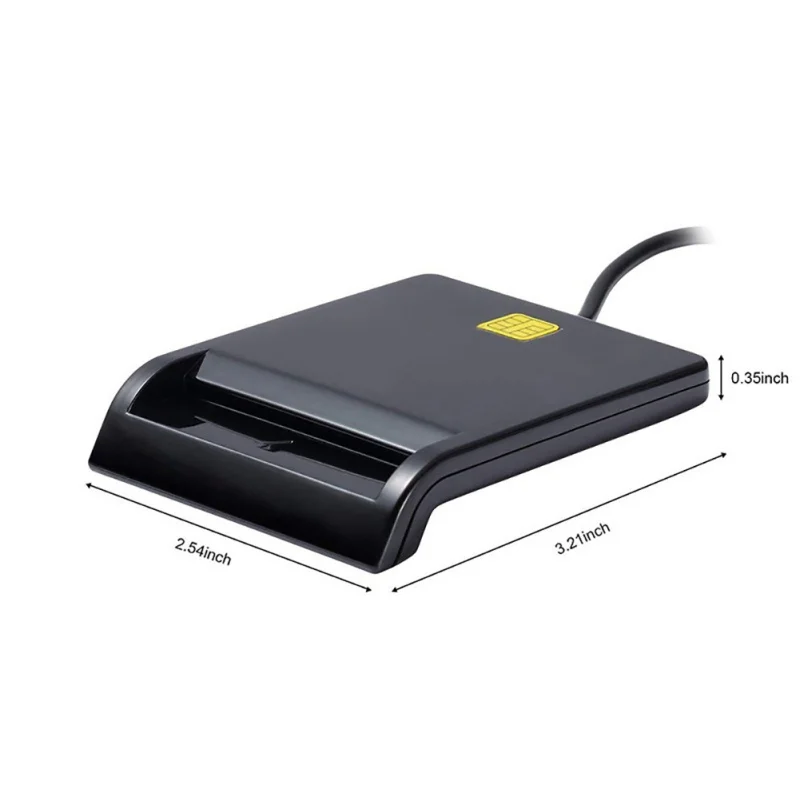 USB 2,0 адаптер считывания смарт-карт EMV USB общий доступ для SIM/ATM/IC/ID кардридер для камеры карты памяти