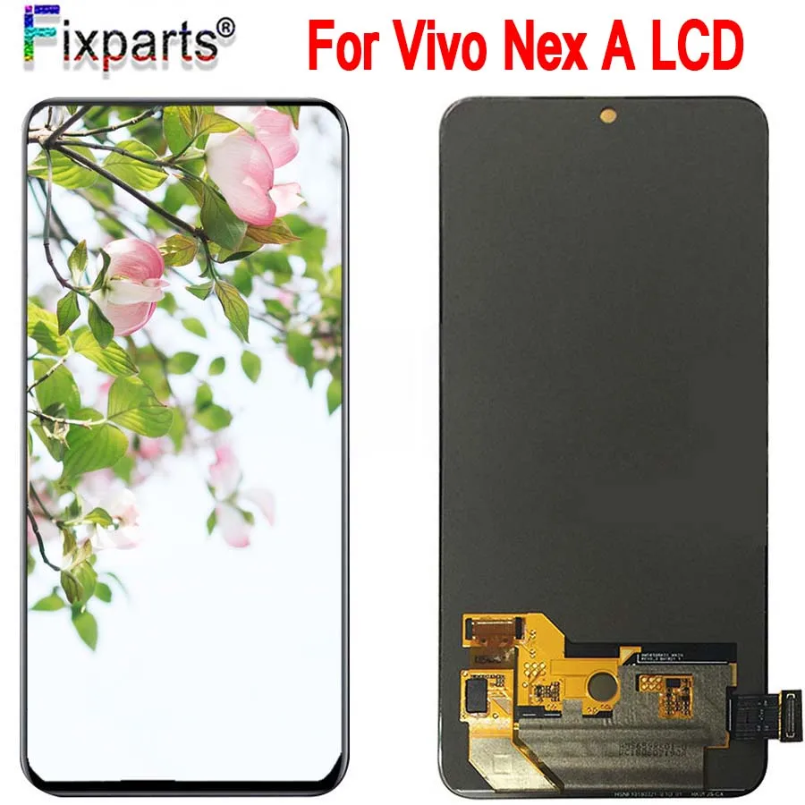 

Original 100% Tested Working Vivo Nex LCD Display +Touch Screen Digitizer Assembly Vivo NEX A LCD Screen Repair Replacement