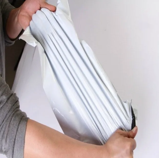 20Pcs White Self-seal Adhesive Courier bags Storage Bags Plastic Poly Envelope Mailer Postal Shipping Mailing Bags 4