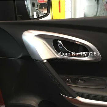 

4pcs Car Door Inside Interior Door Handle Bowl For Renault Kadjar 2016 2014 2015 4pcs