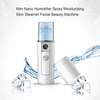 

Facial Moisturizing Beauty Spray Instrument Portable Mist USB Nano Sprayer Facial Body Nebulizer Steamer Device Face Skin Care
