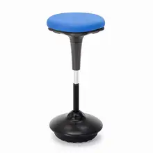Perch Leaning Wooble Stool Adjustable Ergonomic Active Sit Stand Backless Swivel Desk Chair