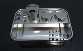 

Stainless steel instrument tray medical tray anti-iodine disinfection dish