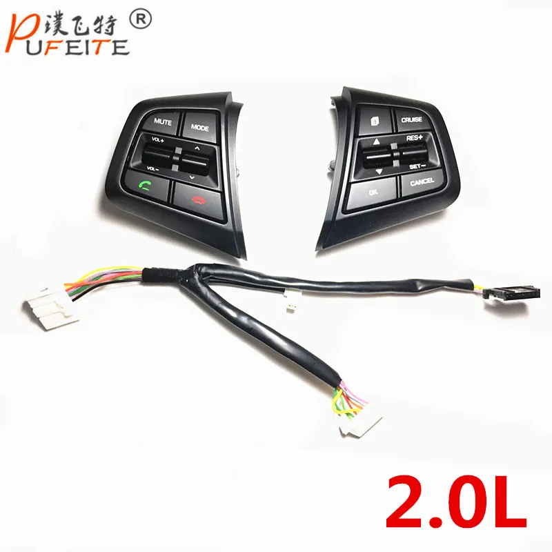 

Original Steering Wheel Button For Hyundai ix25 (creta) 2.0 1.6L Cruise Control Buttons Remote Control Button