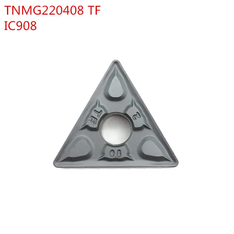 100 шт. TNMG220408 TF IC908 TNMG432 внешние инструменты токарные вставки карбида токарный станок режущего инструмента с ЧПУ Инструменты Tokarnyy