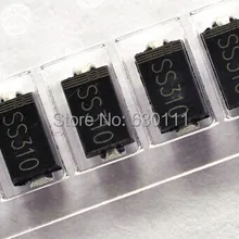 100 шт. SMD диод Шоттки SS310 SR3100 3A/100 в