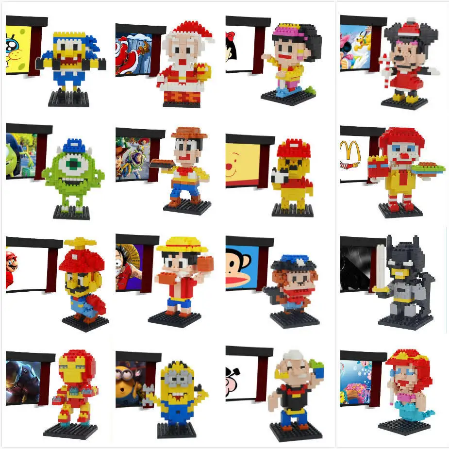 Wholesale LELE 3IN1 Diamond Blocks Transformable B...
