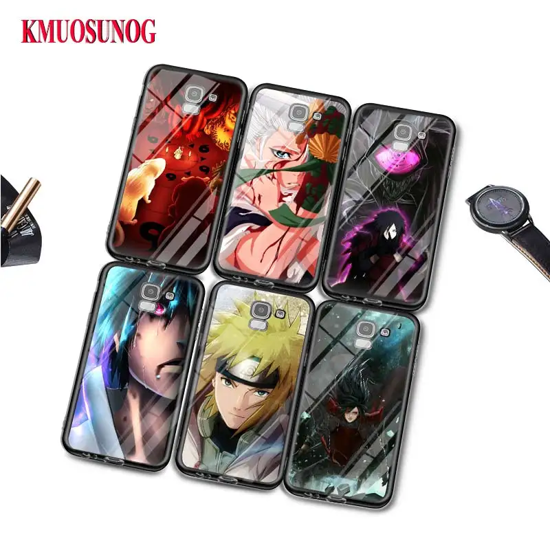 

Black Silicone Case Naruto Kakashi for Samsung Galaxy j8 j7 j6 j5 j4 j3 Plus Prime 2018 2017 2016 Phone Bag Cover
