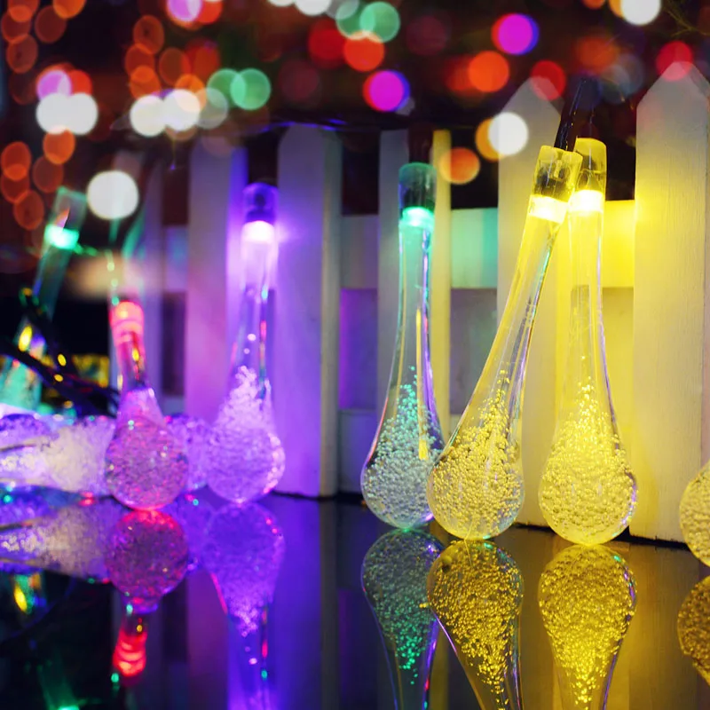 Colorful Water Drop Lights (4)