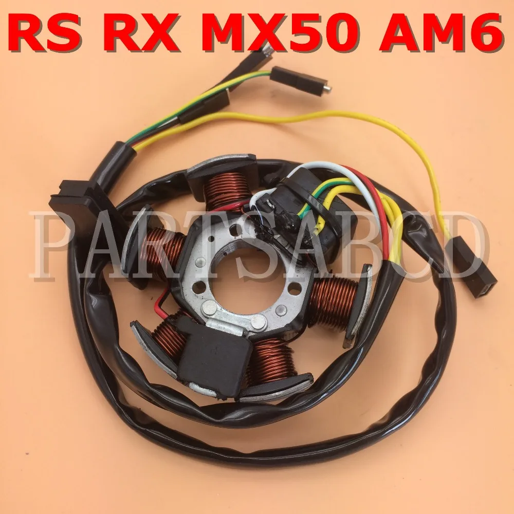 Partsabcd Aprilia RS50 RX50 MX50 RS RX MX 50 AM6 Tuono статора генератора плиты генератор