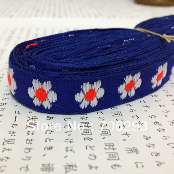 

ZERZEEMOOY wholesale 1/2'' (12mmx10yards) Polyester Woven Jacquard Ribbon flower