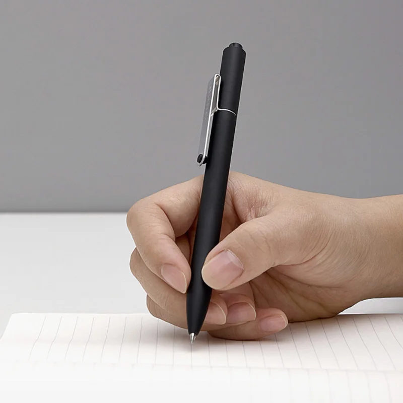 Xiaomi Mijia, ручка, черные, синие, красные чернила, для Mijia, ноутбука, Kaco, благородная бумага, из искусственной кожи, слот для карт, кошелек, книга - Цвет: Black