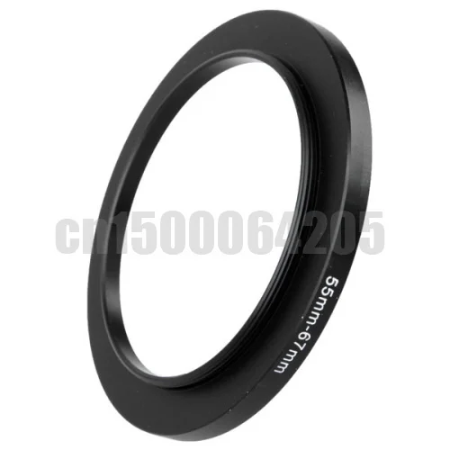 Черное повышающее кольцо-фильтр кольцо для объектива 55 мм до 67 мм 55 мм-67 мм 55-67 мм