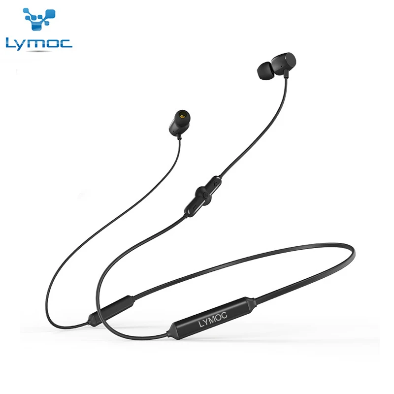 LYMOC Bluetooth Беспроводной наушники с шейным спортивные тренировки гарнитура V4.2 наушники Водонепроницаемый HD микрофон громкой связи Наушники