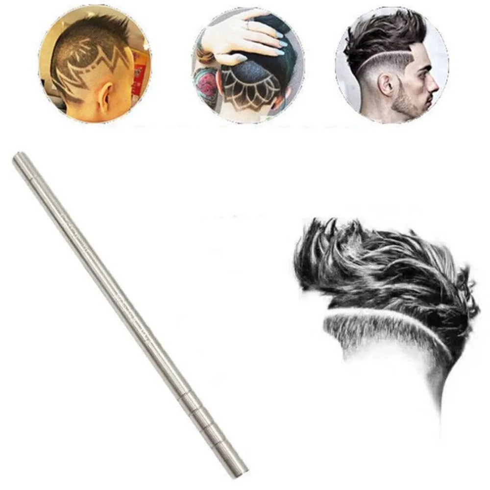 Многофункциональные триммеры для волос, профессиональная салонная ручка с гравировкой, бритва для бороды, бритва из нержавеющей стали, инструмент для бритья бровей с лезвиями 10 шт